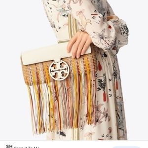 Tory Burch Miller Fringe Clutch